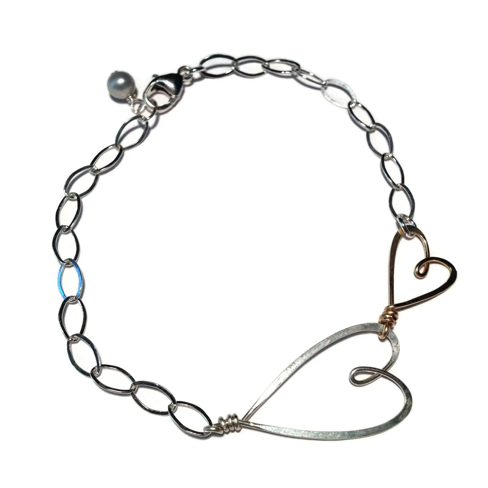 2 Heart Bracelet