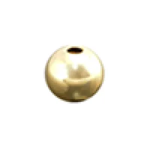 6mm Seamless 14KGF Ball (1 Piece)