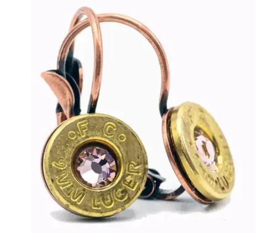 9mm French Hook Swarovski Earrings