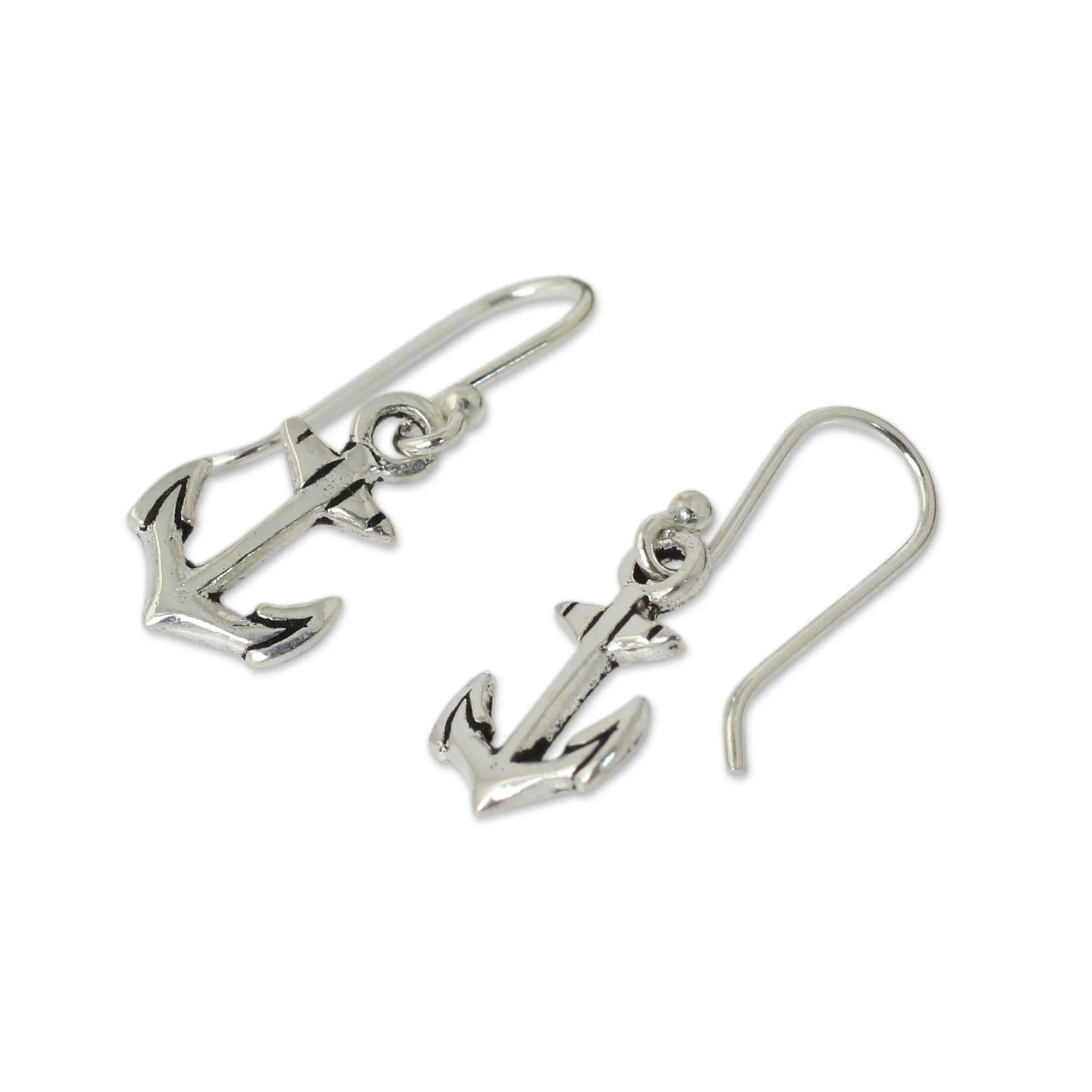 Anchor Dangle Earrings