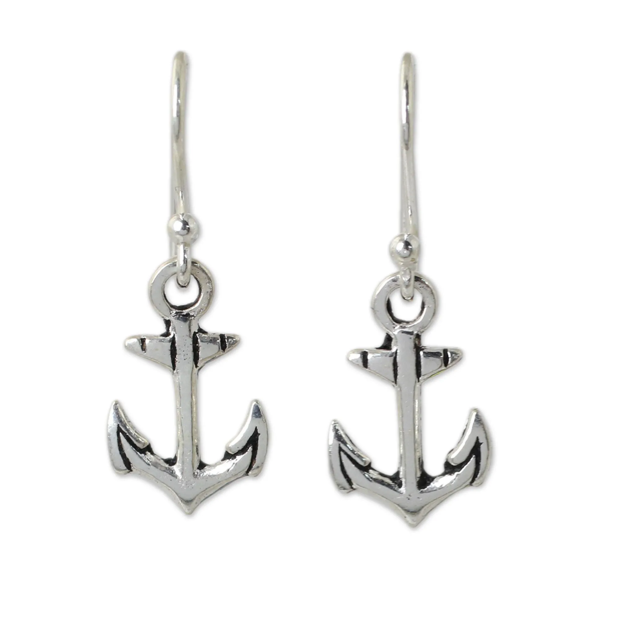 Anchor Dangle Earrings