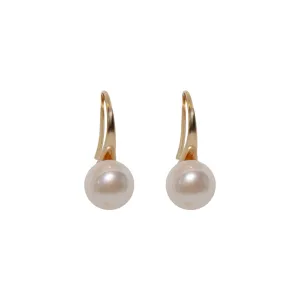 Aurora Starburst Dangling Pearl Studs