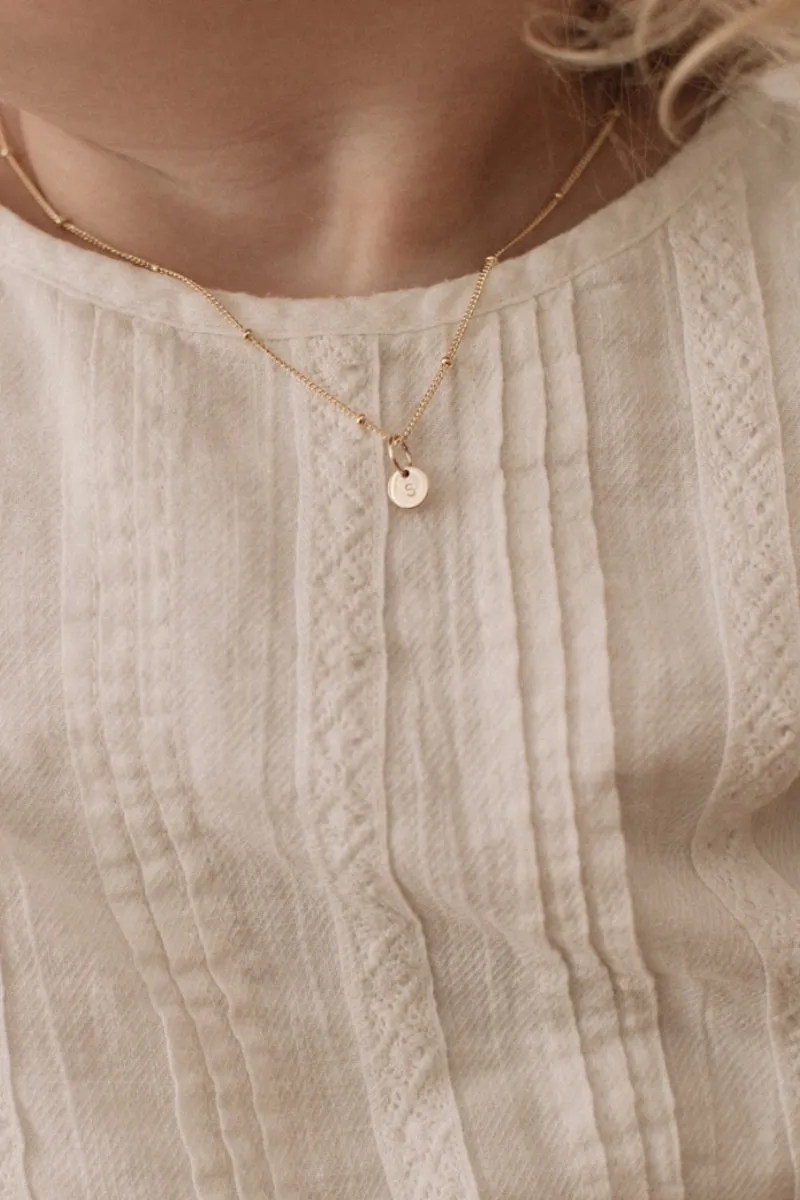 Ball Chain Necklace - Gold