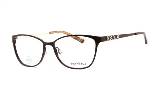 Bebe BB5171 Eyeglasses Topaz / Clear Lens Men's