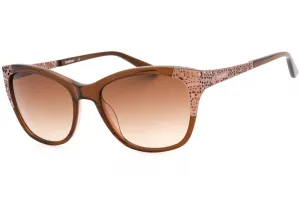 Bebe BB7188 Sunglasses TOPAZ / Brown Gradient Women's