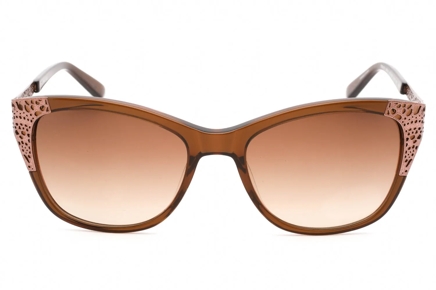 Bebe BB7188 Sunglasses TOPAZ / Brown Gradient Women's