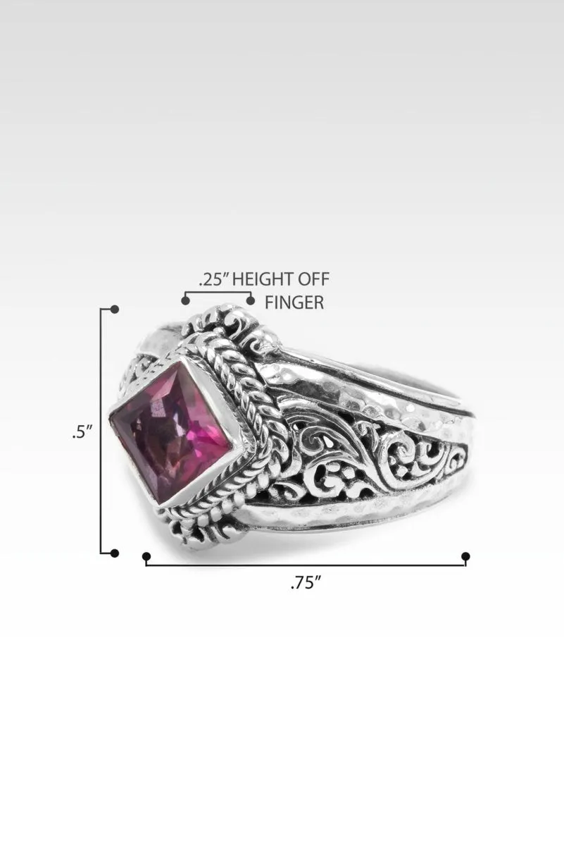 Benevolence Ring II™ in Pure Pink Mystic Topaz