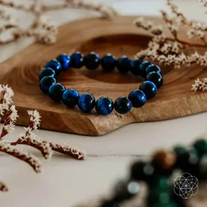 Blue Tiger’s Eye Bracelet