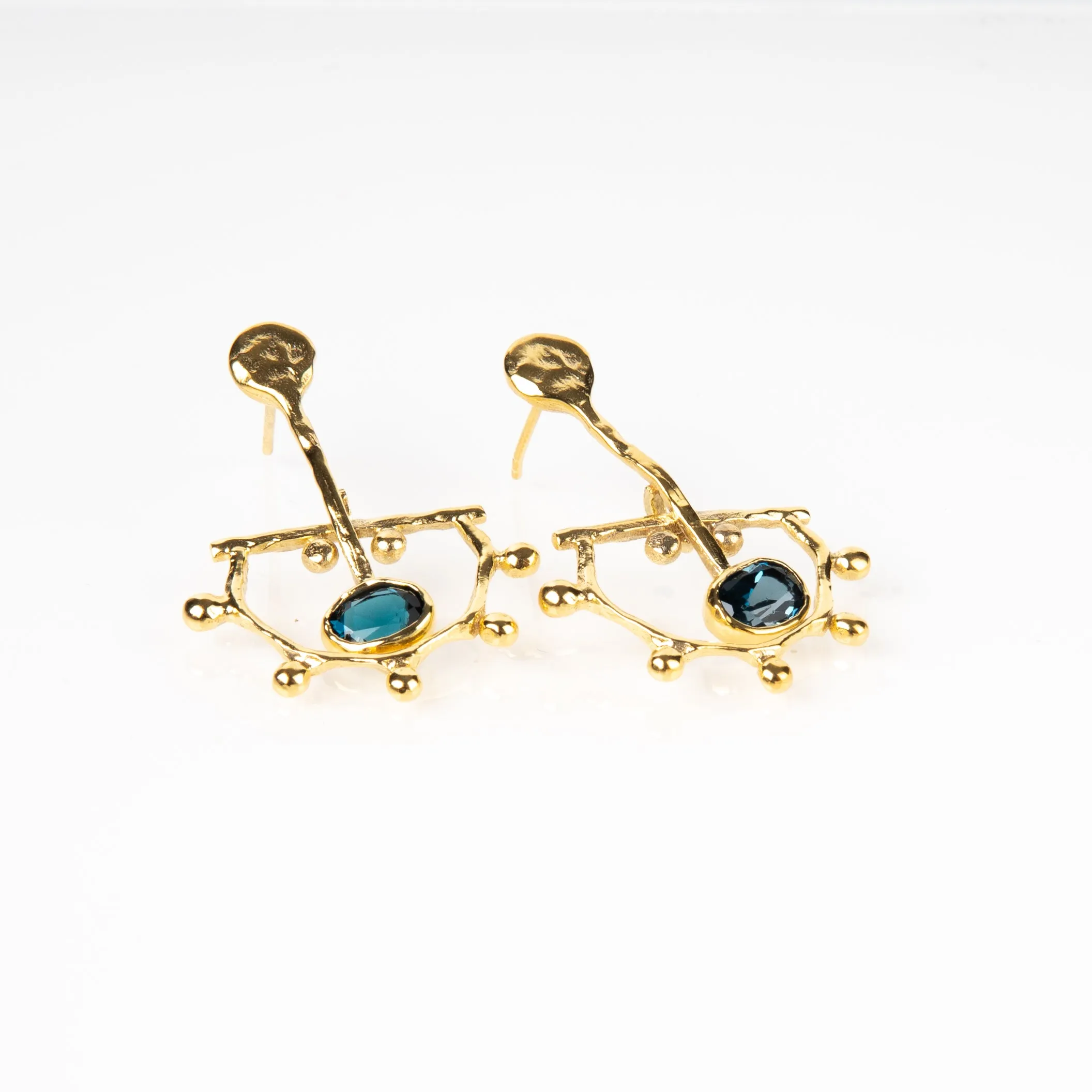 Blue Topaz Earring