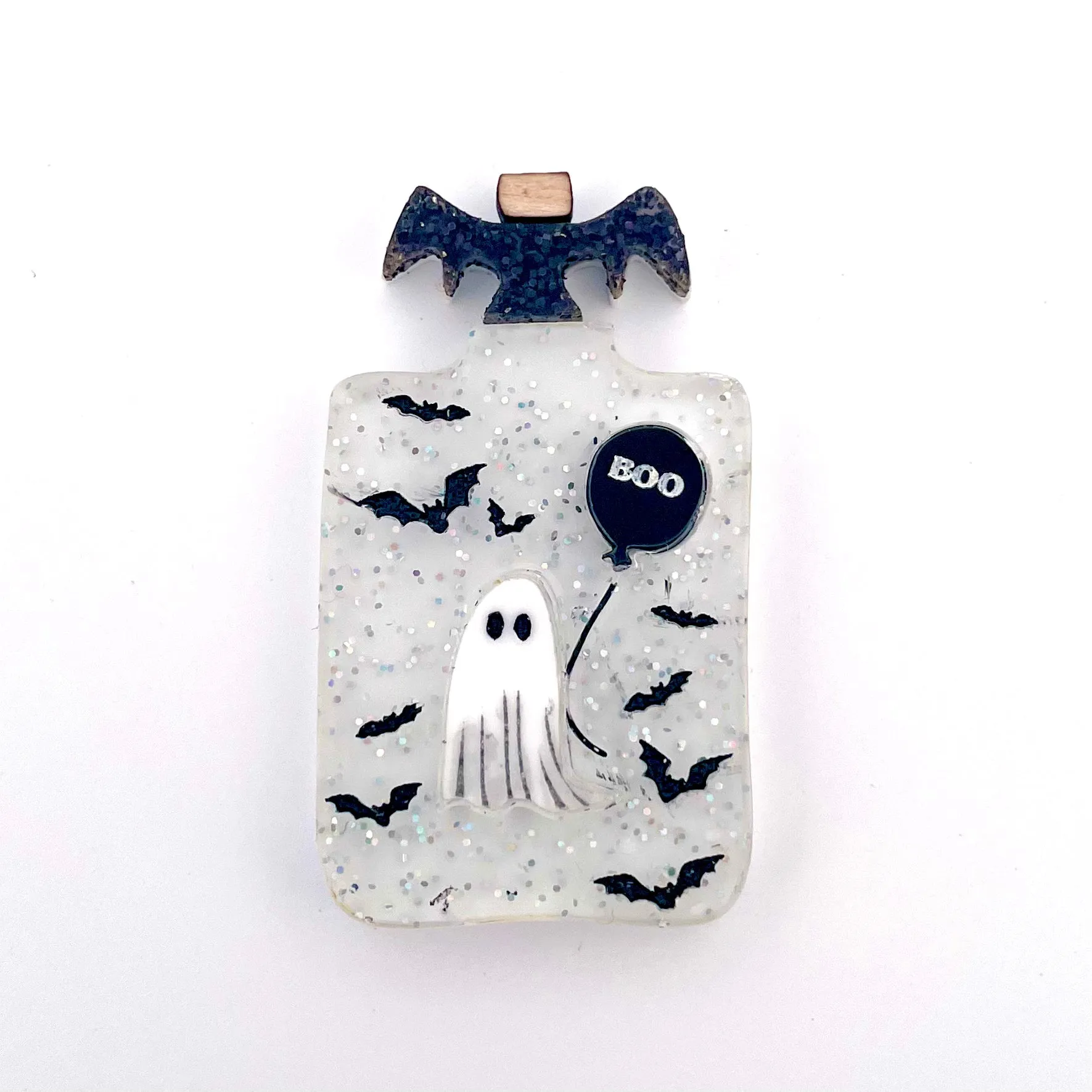 Boo bottle - Mini Brooch - Set of 4