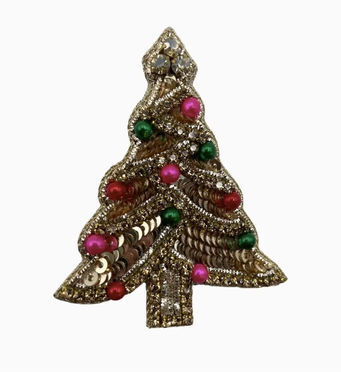 Christmas Tree Brooch