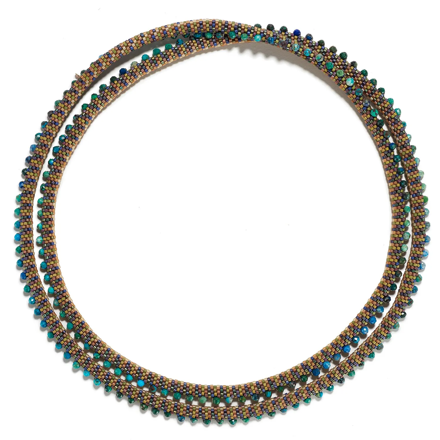 Chrysocolla Folon Necklace