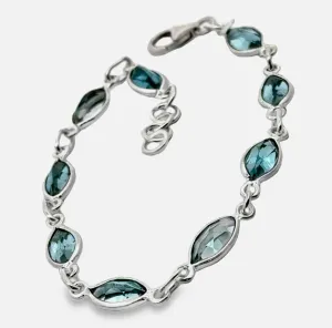 Diamant Aquamarine Bracelet