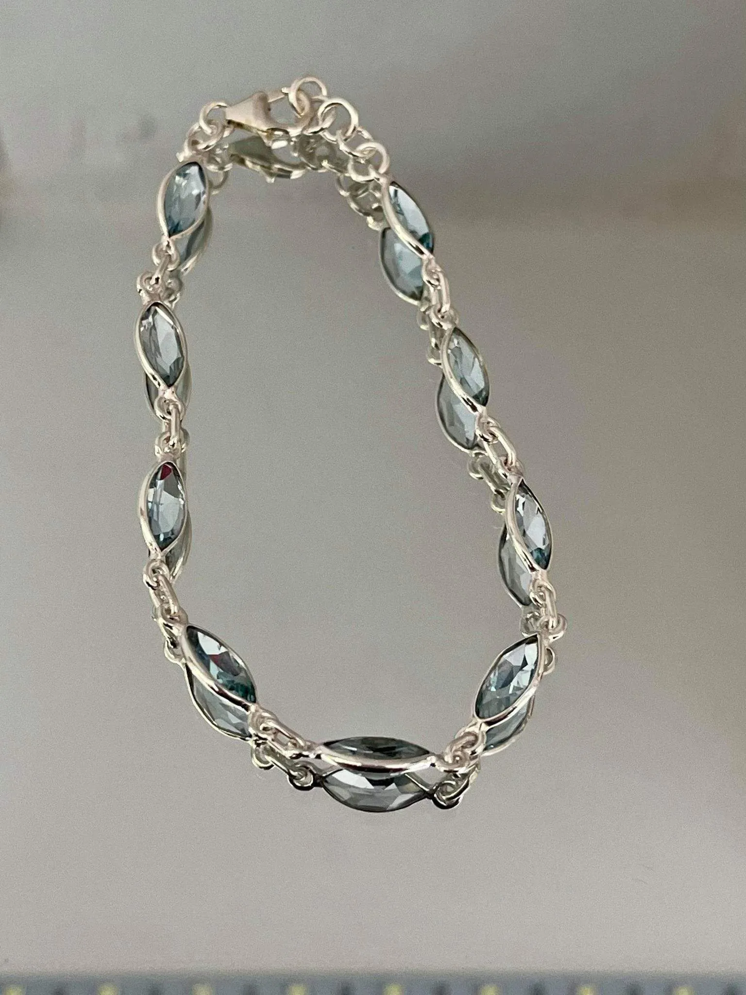 Diamant Aquamarine Bracelet