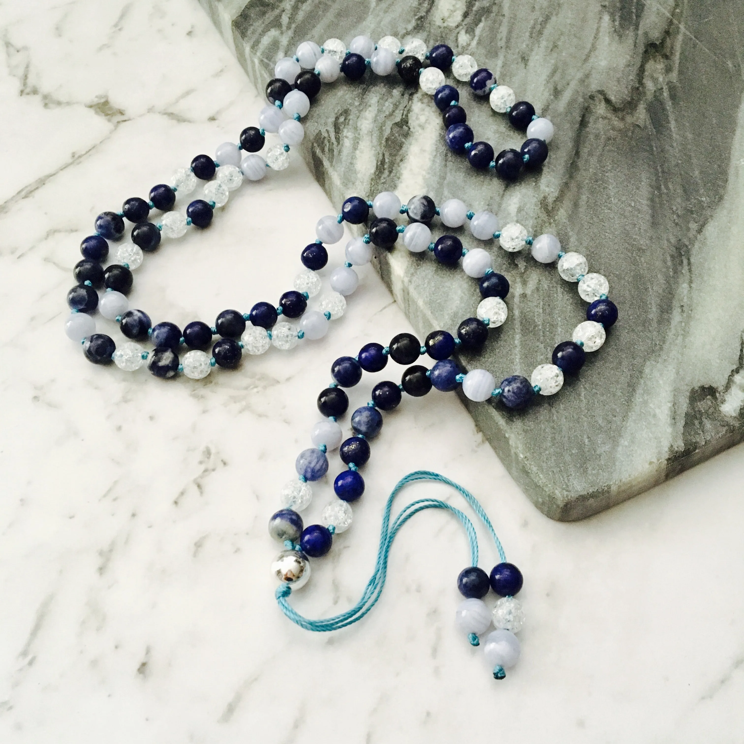 Energise & Release 108 Mala Gemstone Necklace