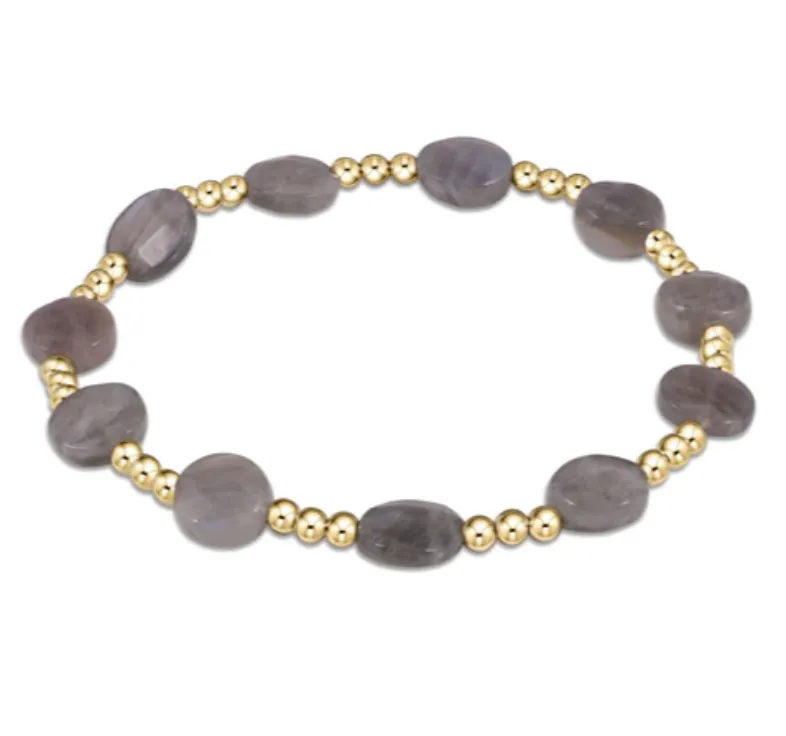 enewton extends admire gold 3mm bead bracelet - labradorite by enewton