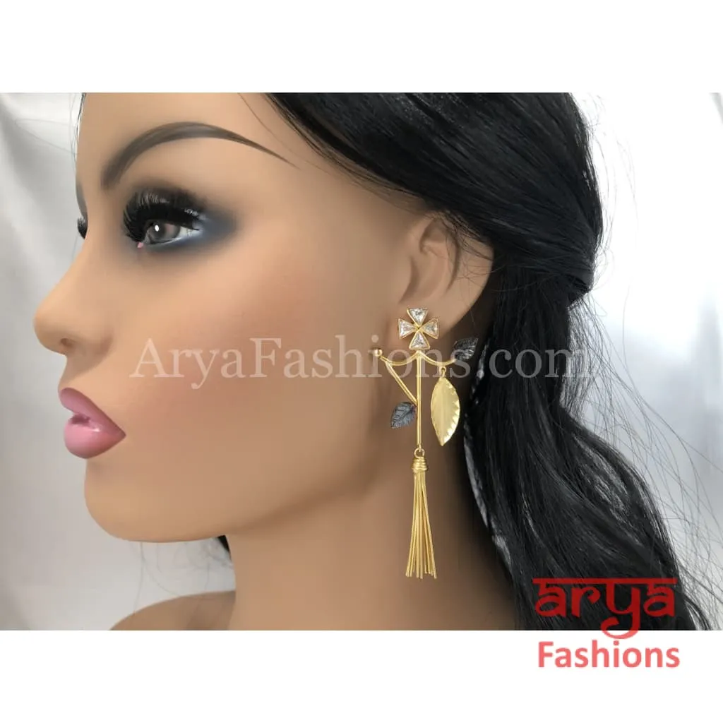 Ethnic Earring/Gold Earrings/Fusion Earrings