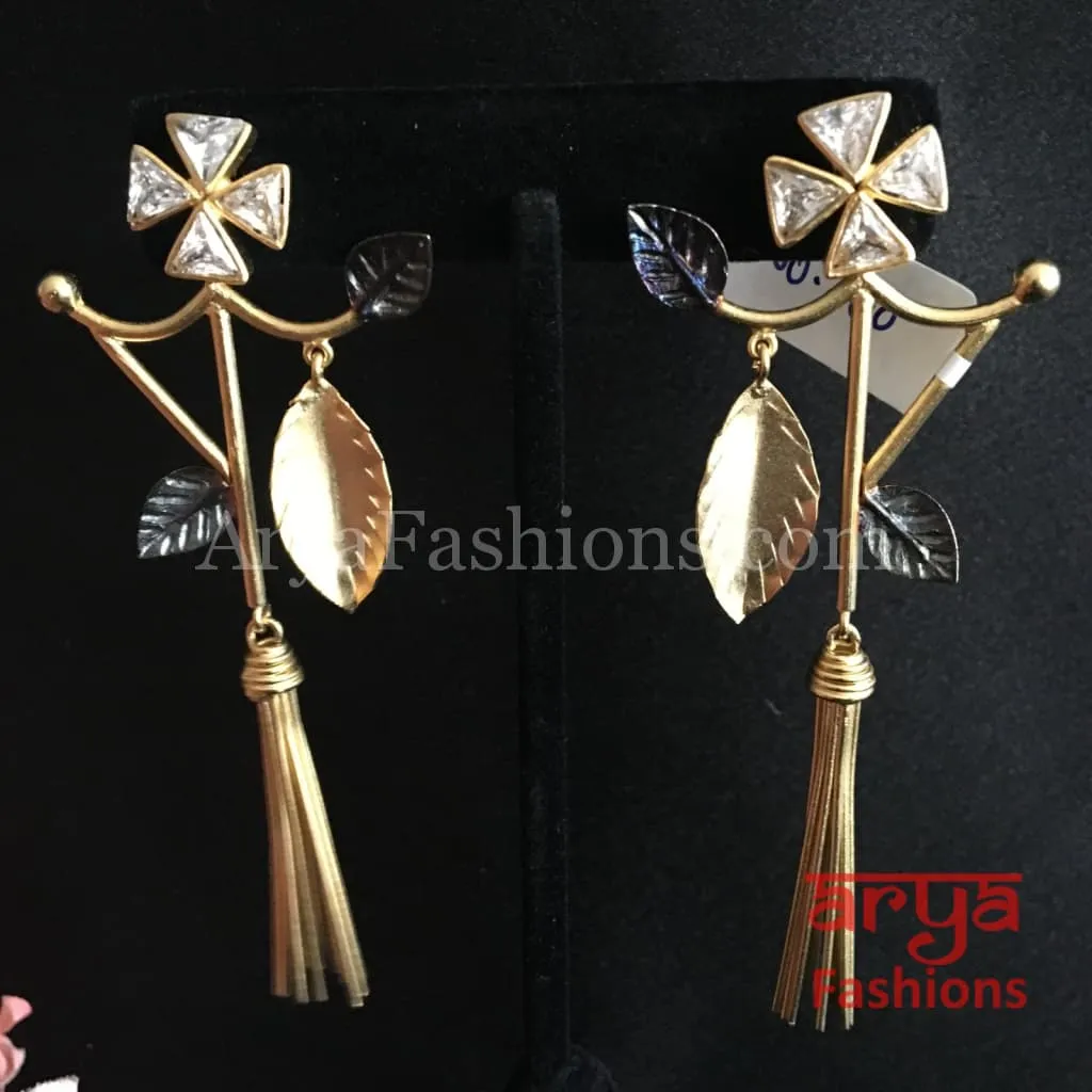 Ethnic Earring/Gold Earrings/Fusion Earrings