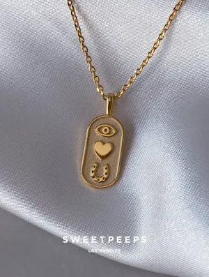 Eye Heart You Necklace