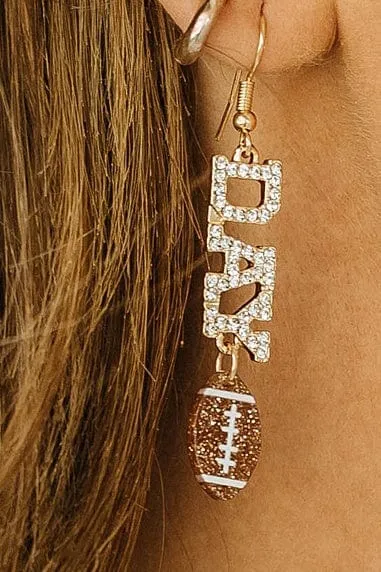 Game Day Rhinestone Dangle Earrings | PRE ORDER