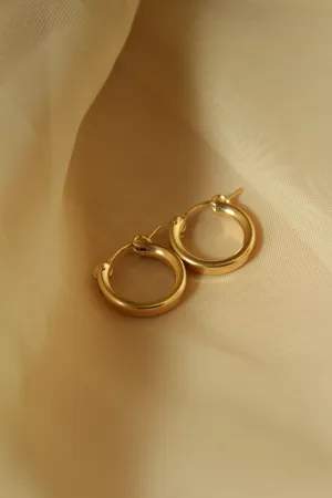 Gold Filled Flex Hoop Earring