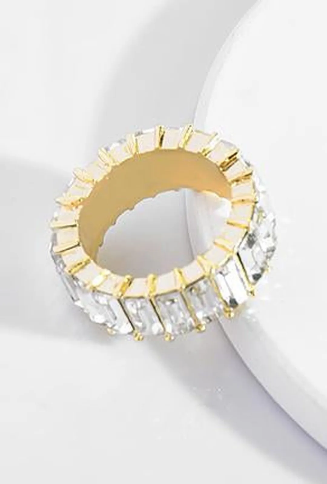 GRAZI - GOLD GEM STONE RING