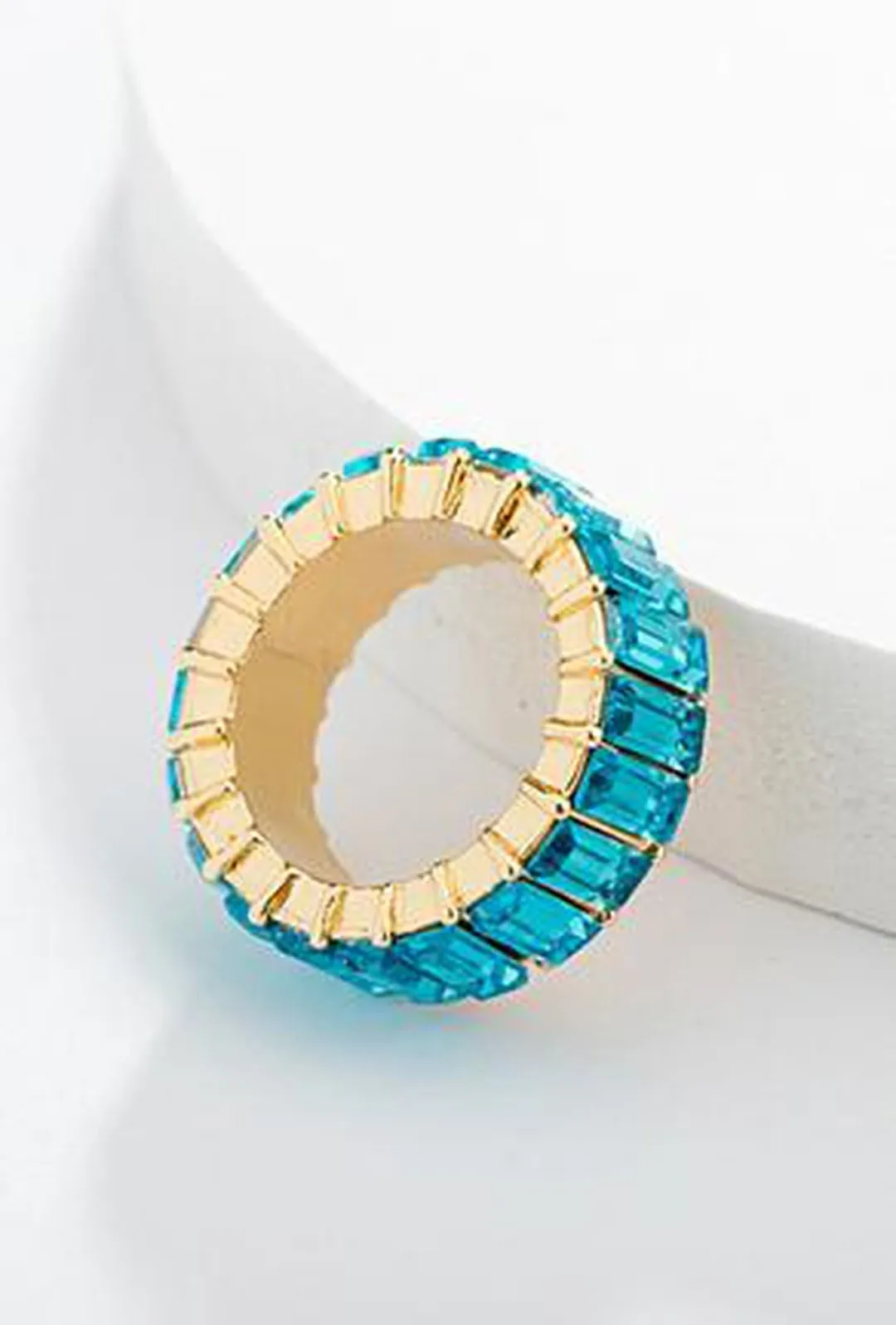 GRAZI - GOLD GEM STONE RING