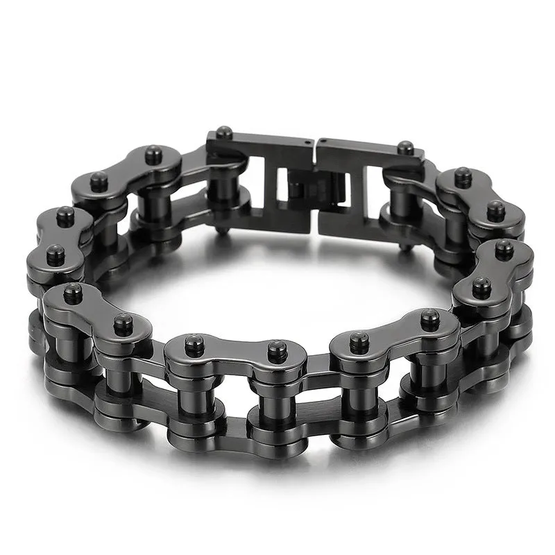 Hip-Hop Style Titanium Steel Bracelet for Men - Urban Genie Collection