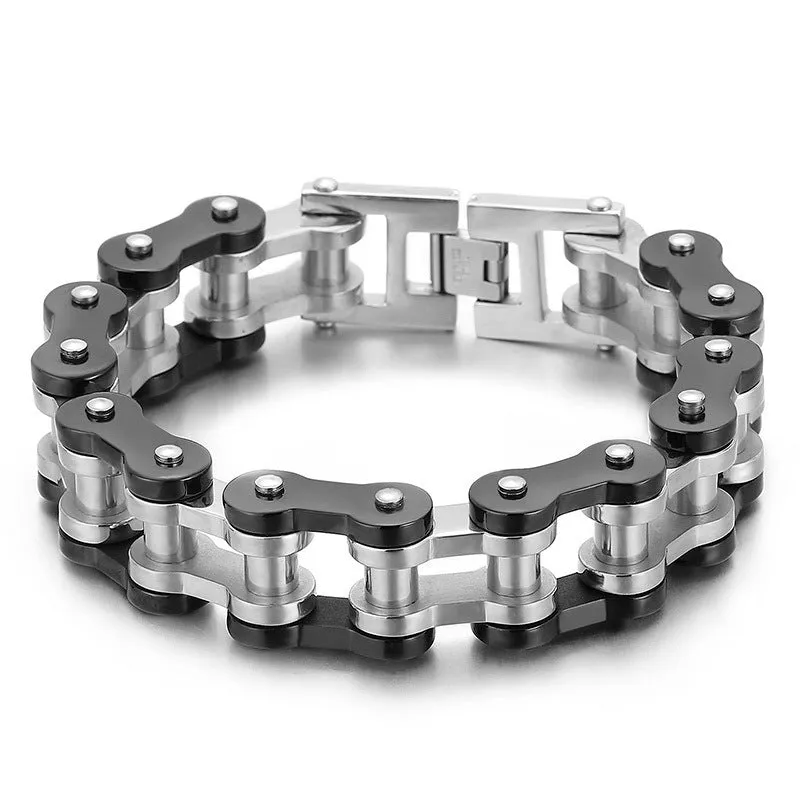 Hip-Hop Style Titanium Steel Bracelet for Men - Urban Genie Collection