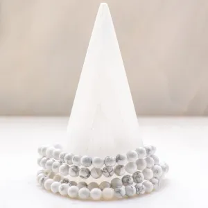 Howlite Medium Bracelet