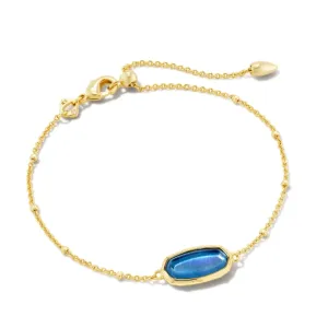 Kendra Scott Framed Elaina Chain Bracelet in Dark Blue MOP