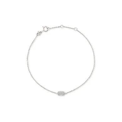 Kendra Scott Millicent 14K White Gold Diamond Bracelet