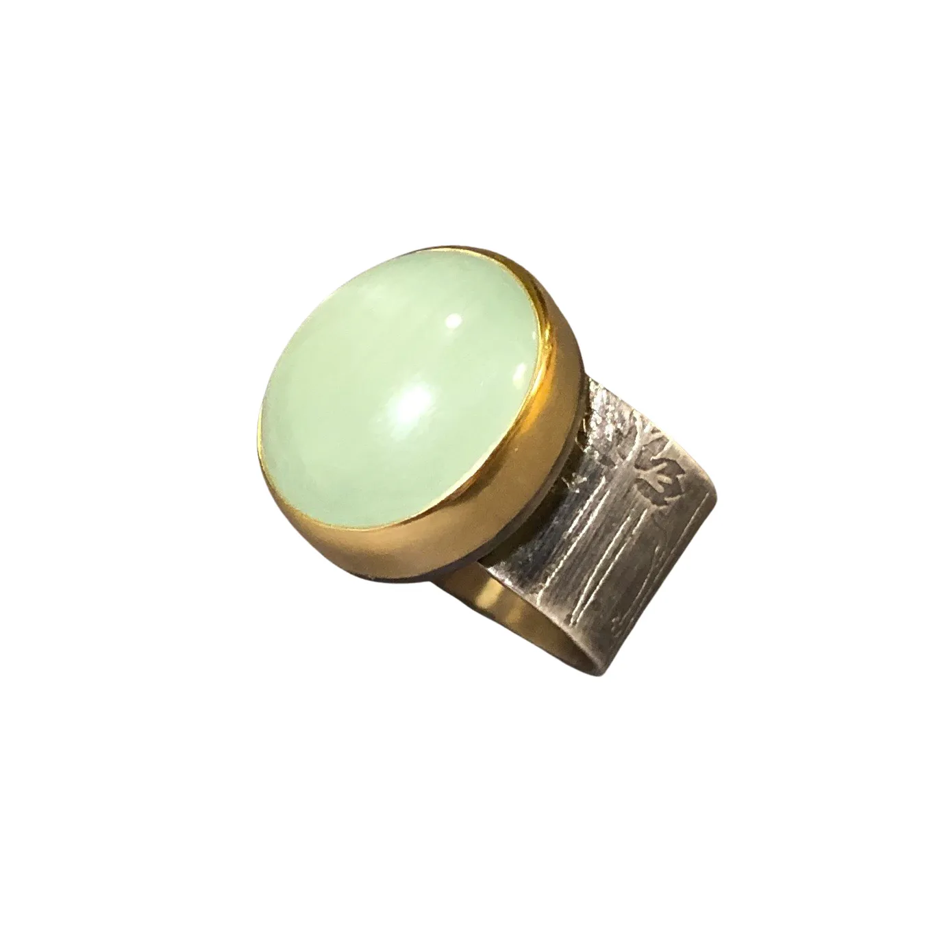 Large Luminous Mist Green Aquamarine