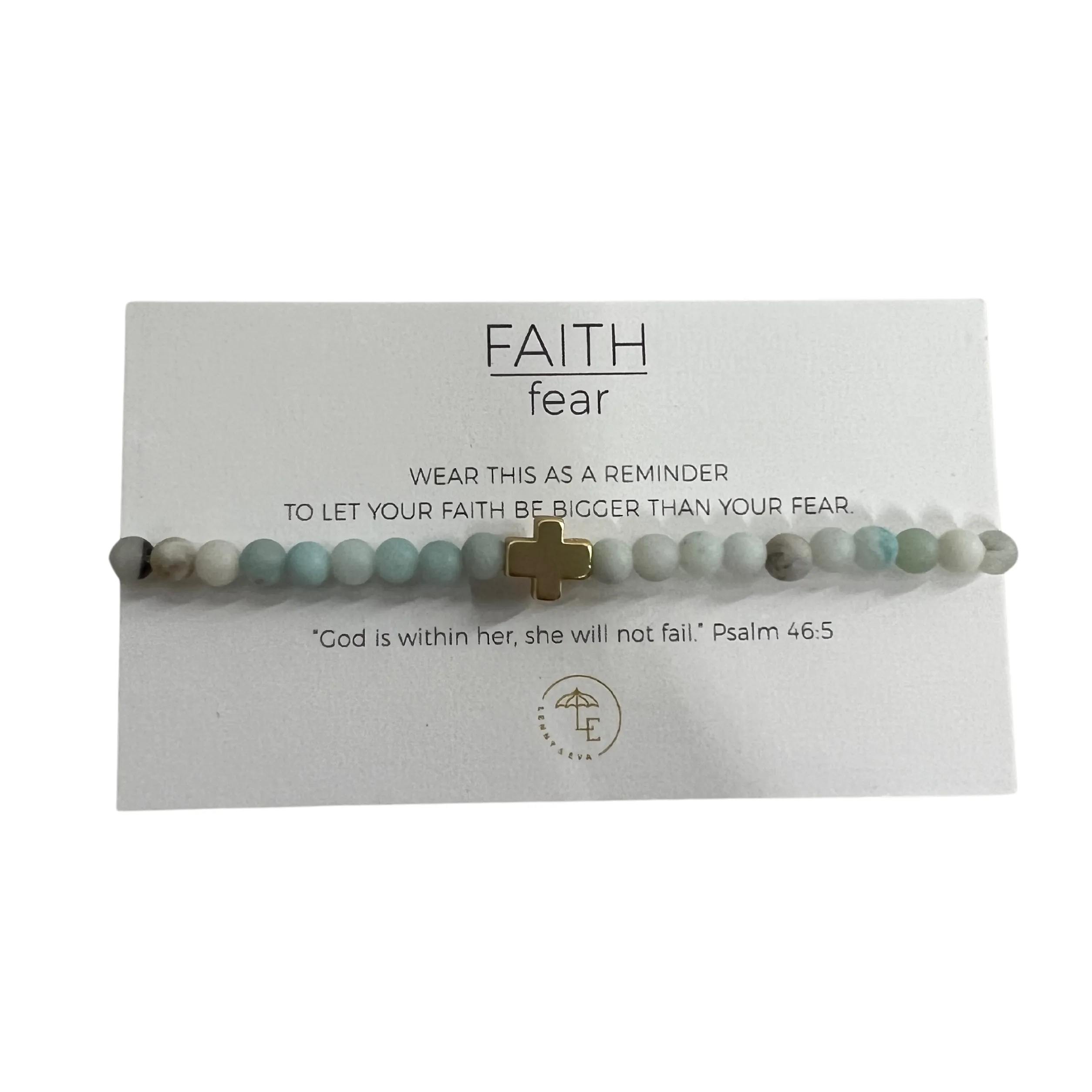 Lenny & Eva- Faith Over Fear Bracelet