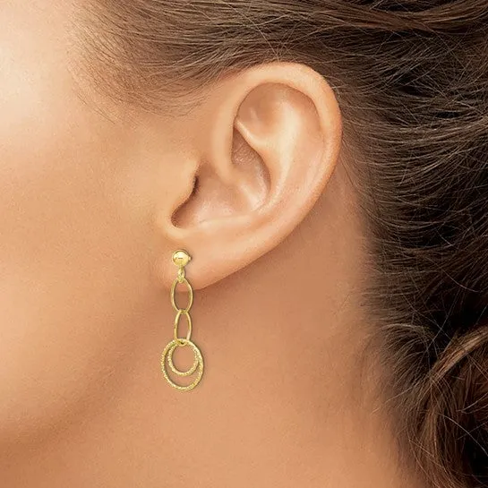 Leslie's 10K Post Dangle Earrings