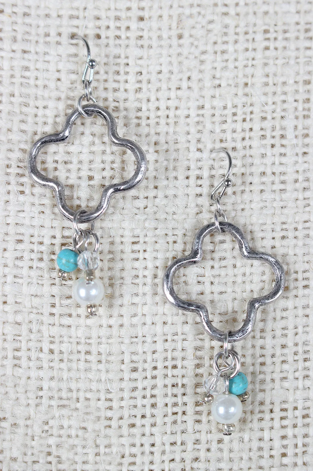 Quatrefoil Dangle Earrings