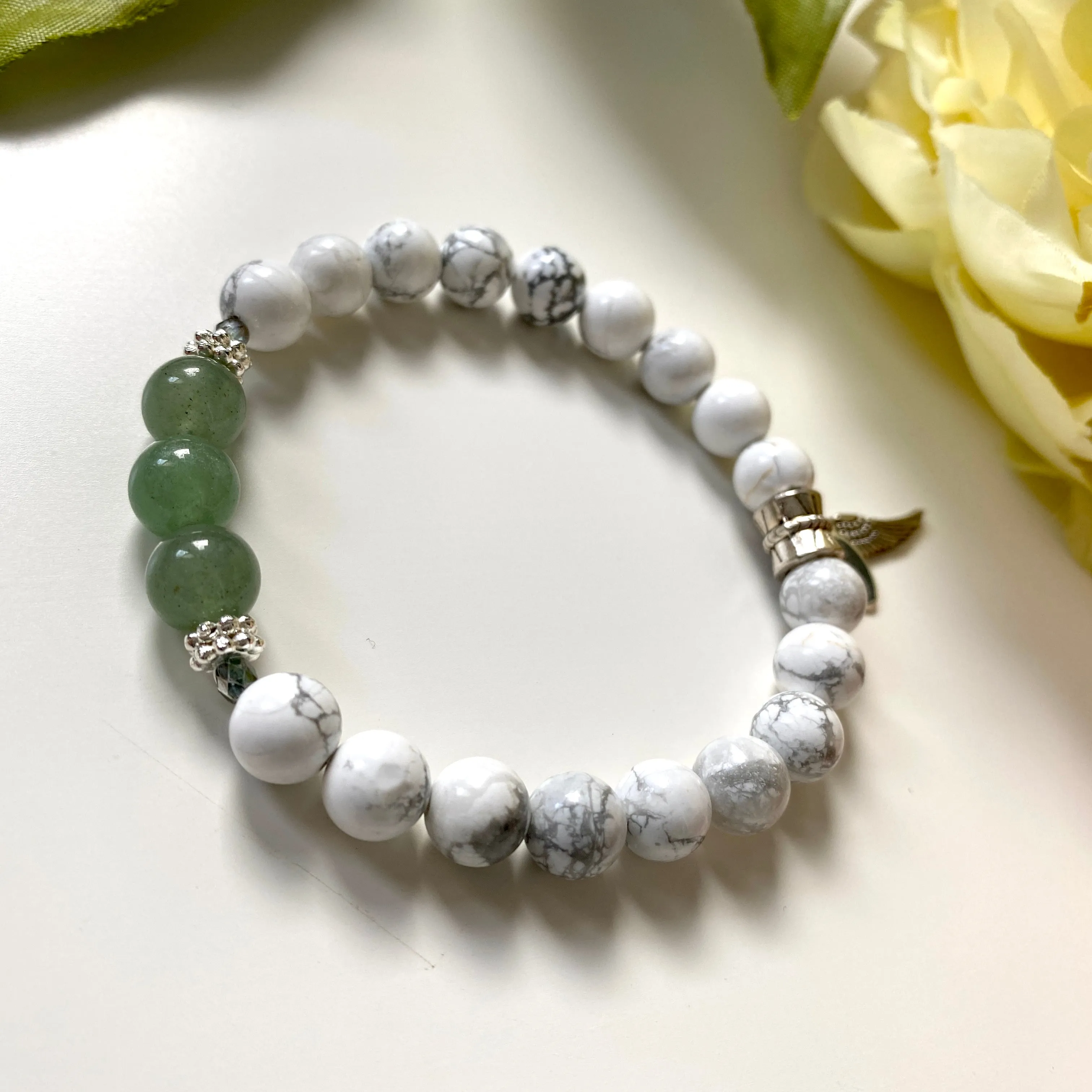 "In Peace" Bracelet - Green