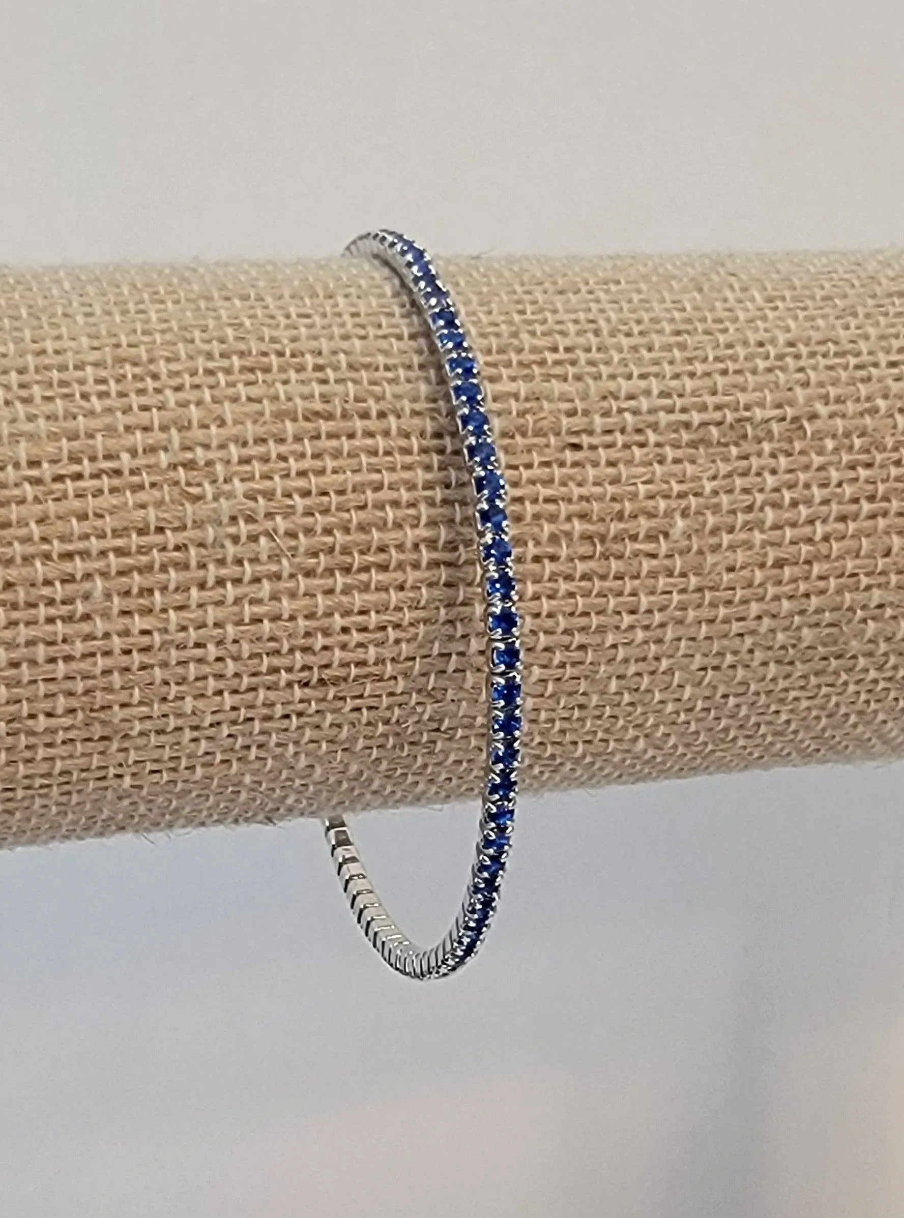 Silver Gem Bracelets