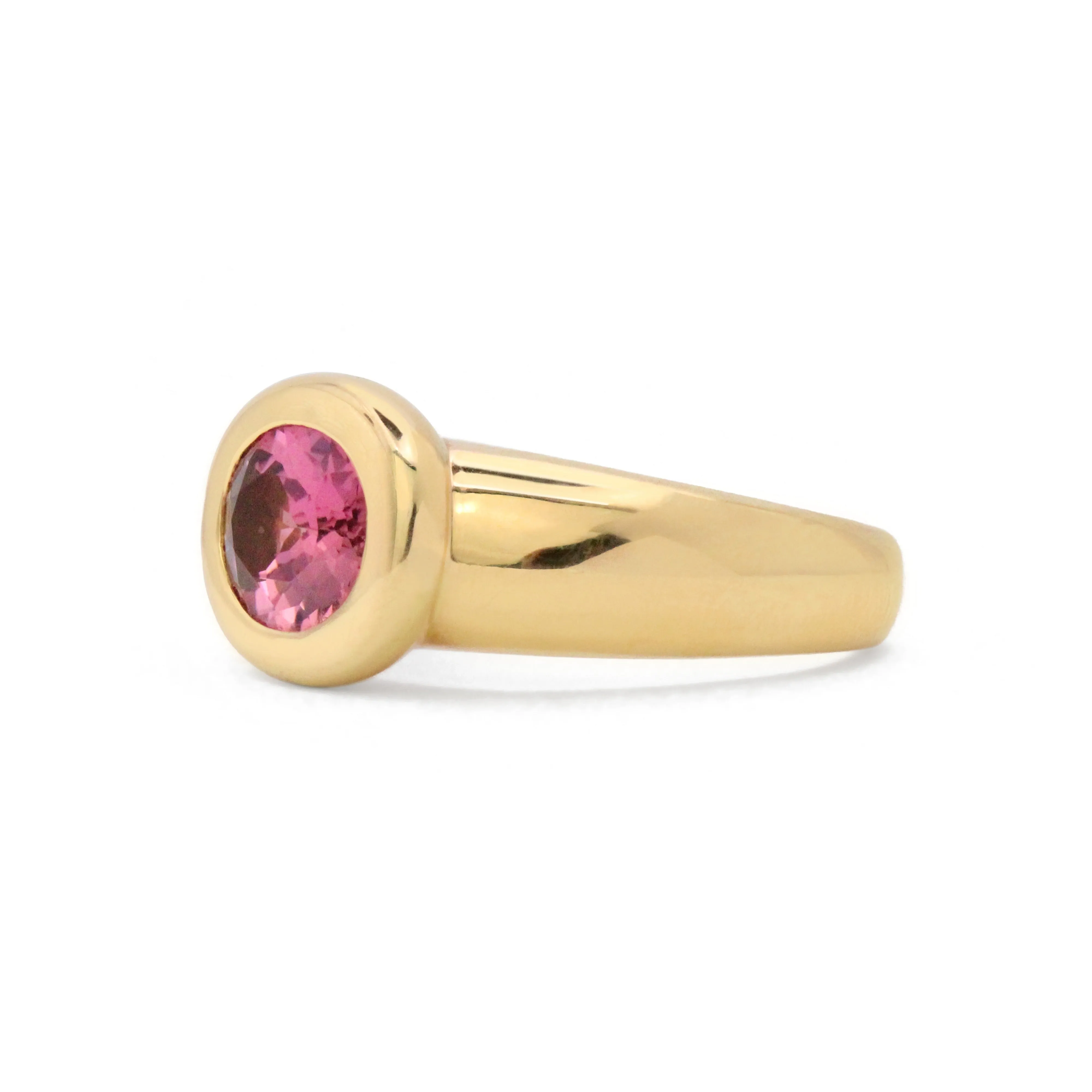 The Gumball 18K Gypsy Ring