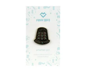 Thimble Enamel Pin