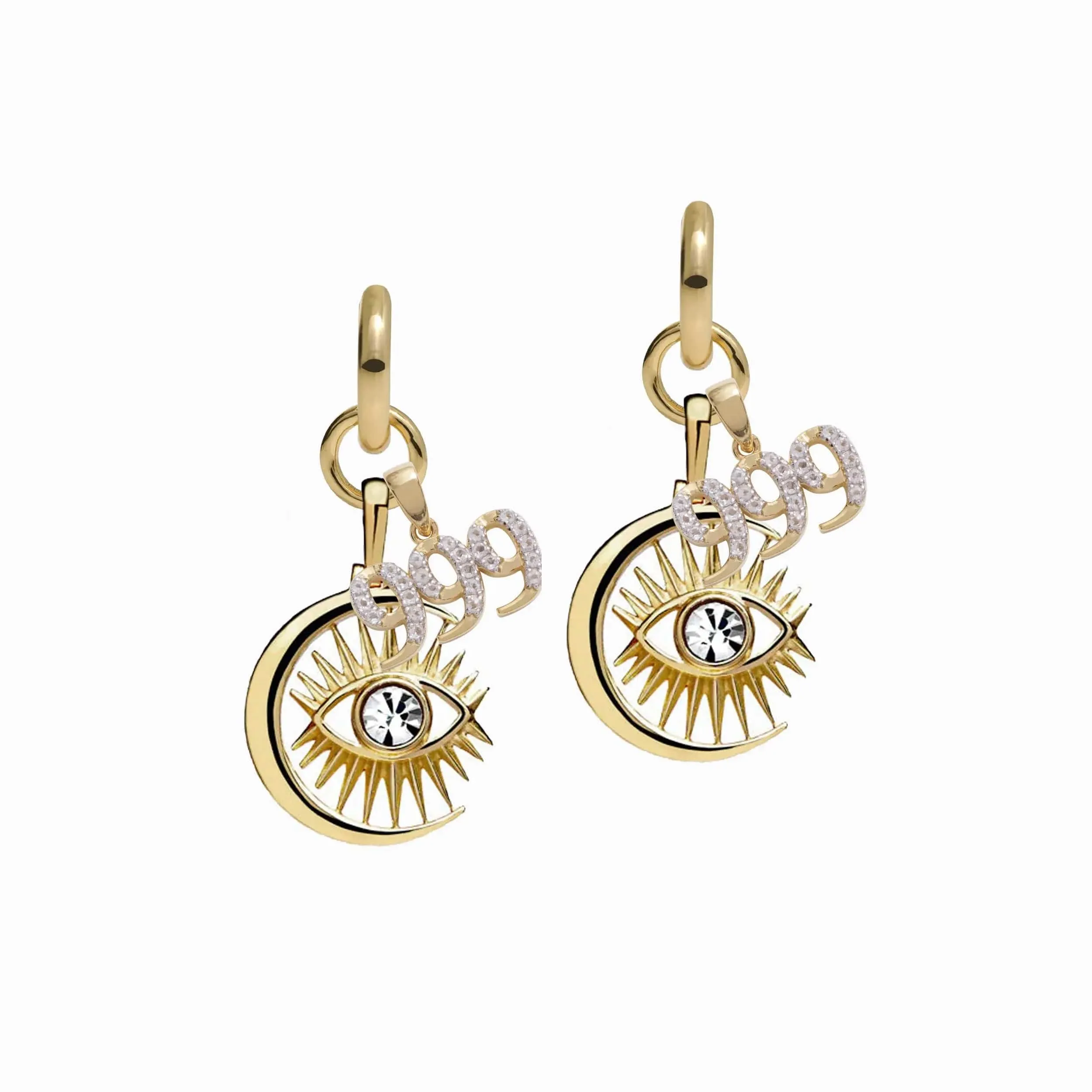 Third Eye Earring Set