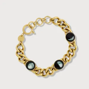 Three Moon Pleiades Bracelet in Gold