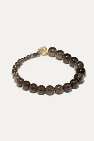 Tidelands - Smoky Quartz and Recycled Gold Vermeil Bracelet