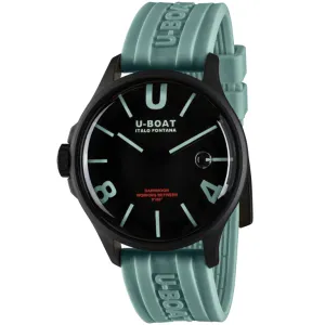 U-Boat Watch Darkmoon 44 Aquamarine Curve Black PVD 9526/A